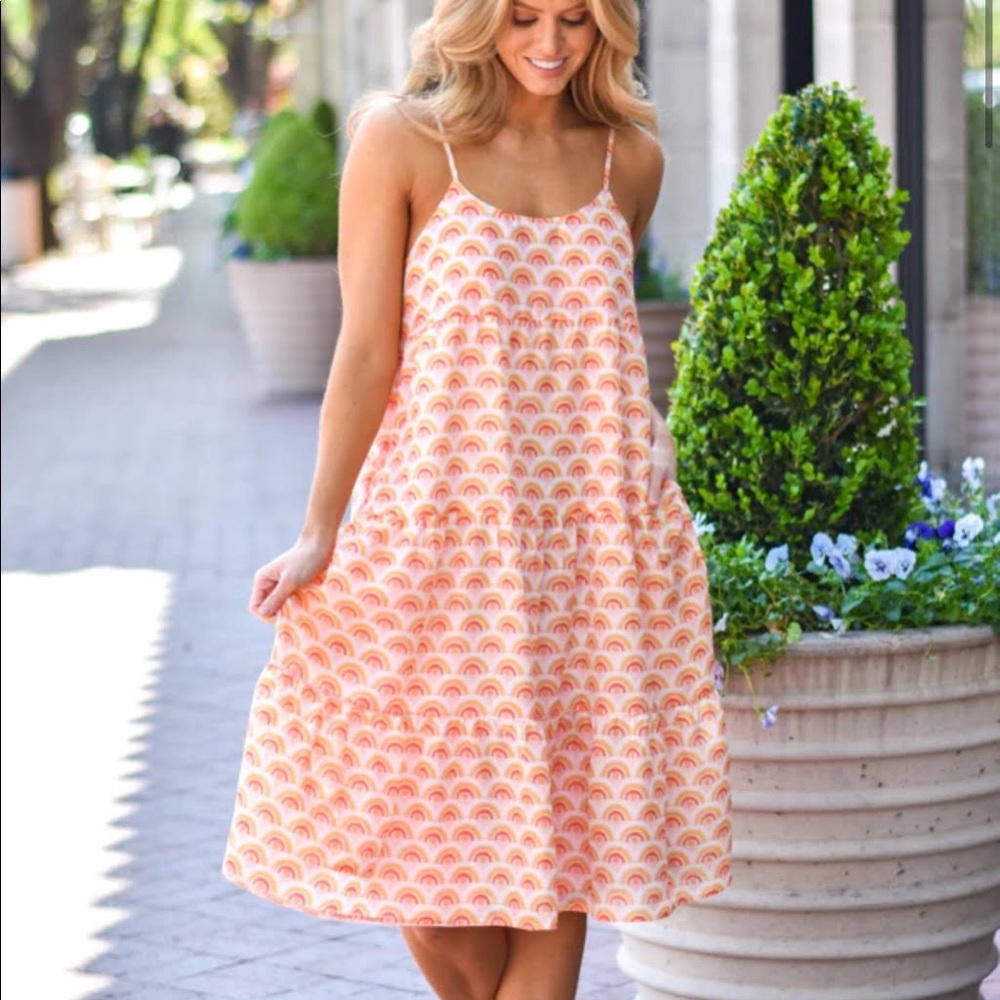 J. Marie The Summer Midi Dress - Large